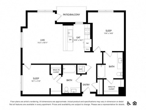 a black and white floor plan of a house
