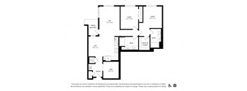 a floor plan of a house