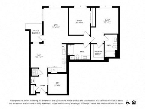 a floor plan of a house