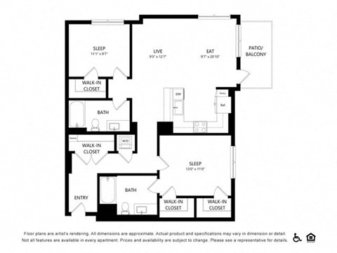 a floor plan of a house