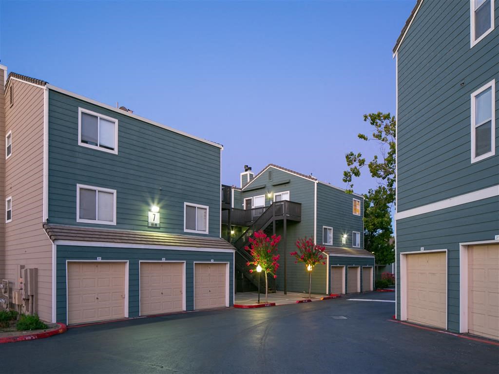 Exterior View In Night at Waterscape, Fairfield, 94533
