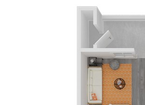 One Bedroom One Bathroom