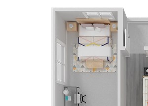 Two Bedroom Two Bathroom
