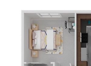 Two Bedroom Two Bathroom