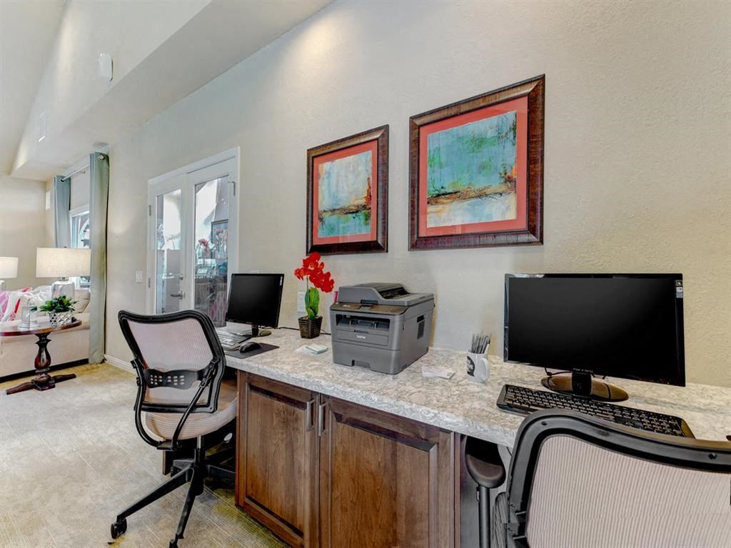 Business Center area  at Adagio, La Mesa, 91942