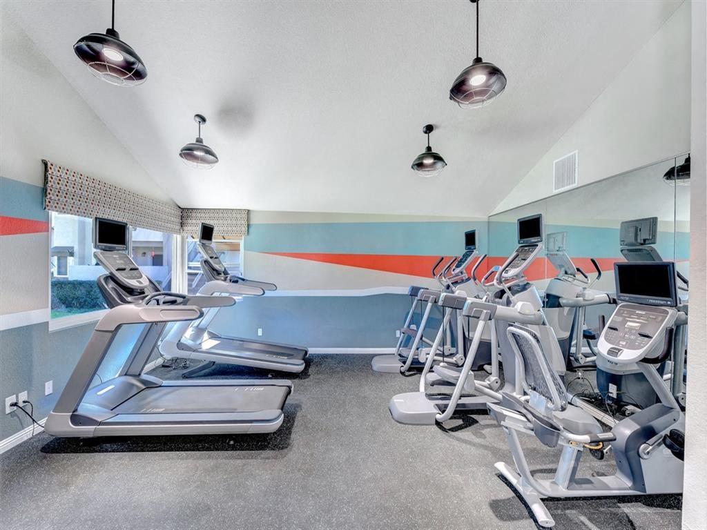 Fitness Center equipments  at Adagio, La Mesa, California