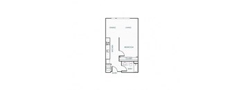 bedroom floor plan  the residence at