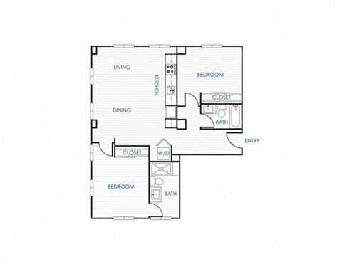 a floor plan of a small house with a bedroom and a garage