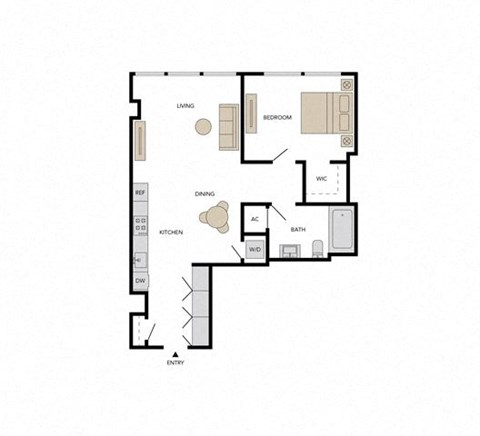 1-D2-L floor plan