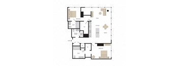 2-C1 floor plan