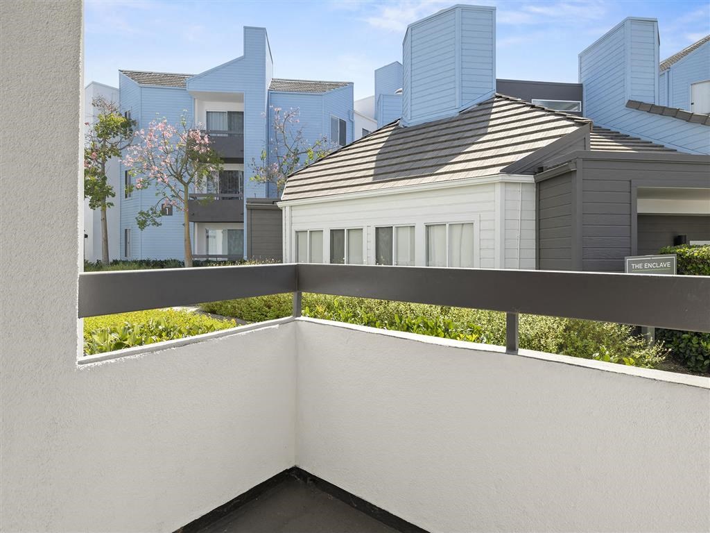 a balcony or terrace at acd apartments at Enclave, California