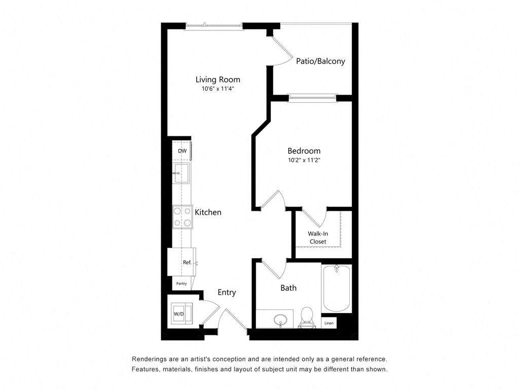 a floor plan of a house with different floors