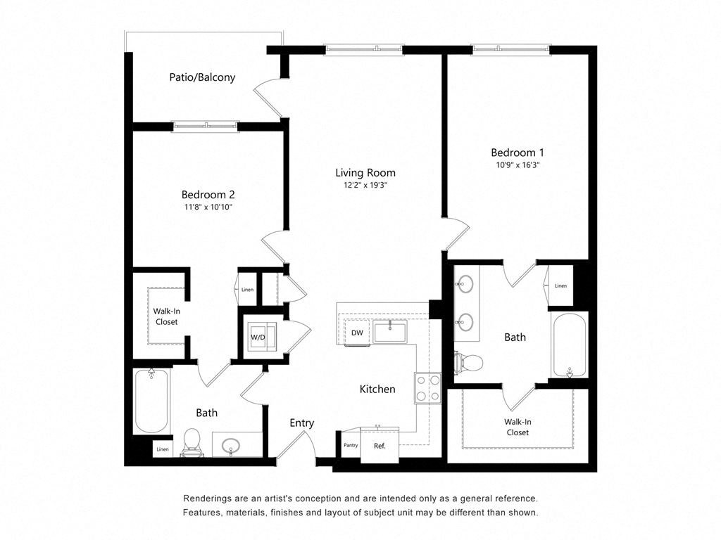the plan of the residence with floor plans