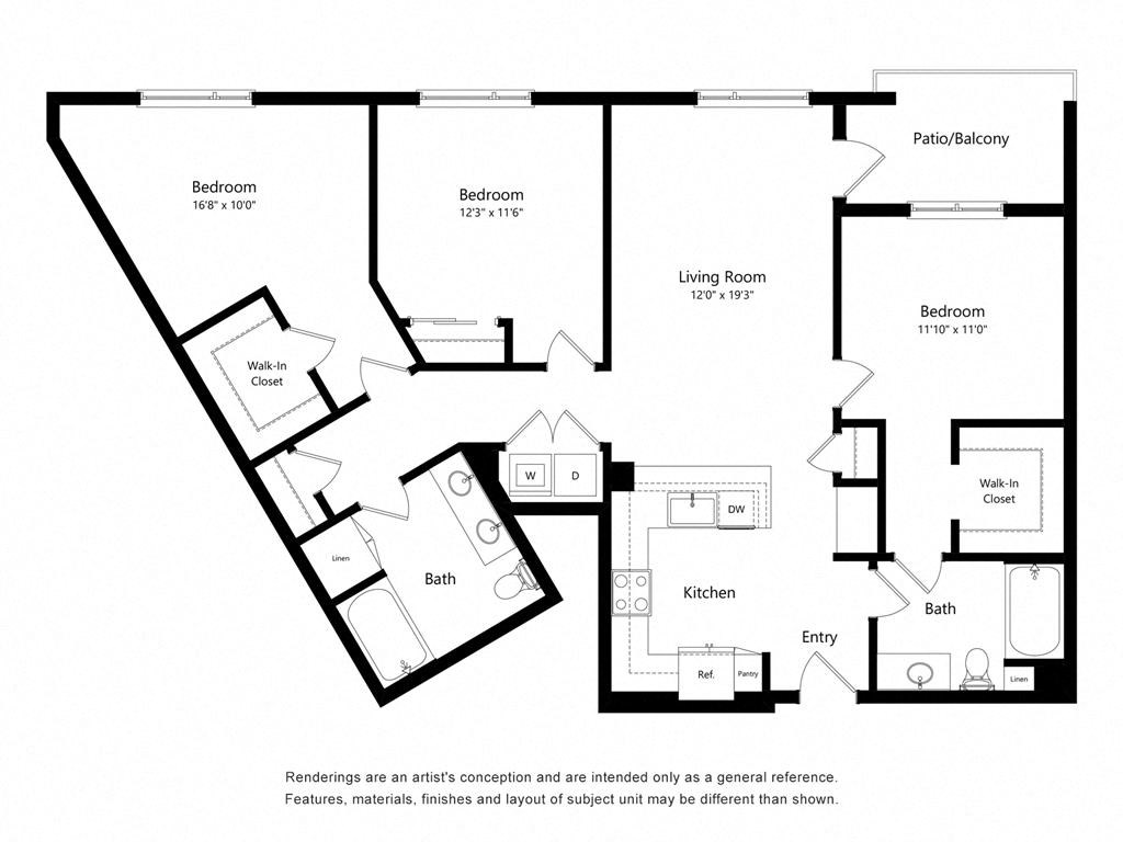 a floor plan of the first and second floors of a house