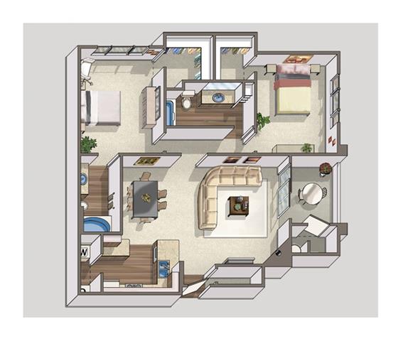 Two Bedroom