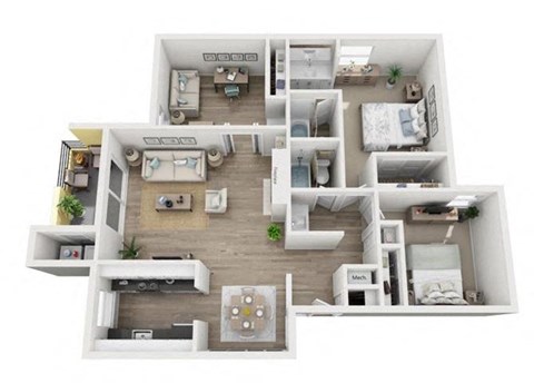 Eucalyptus floor plan.