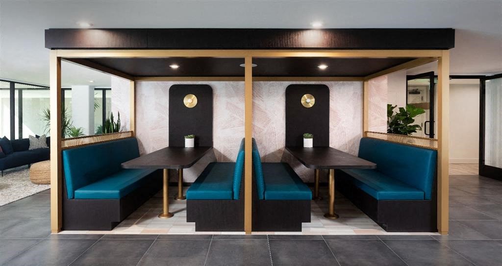 clubhouse eating area