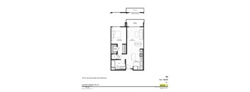 A10 1x1 floor plan