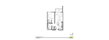 A11 1x1 floor plan
