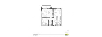 B3 2x2 floor plan