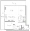 Two Bedroom Two Bathroom
