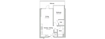 One Bedroom One Bathroom