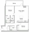 Two Bedroom Two Bathroom