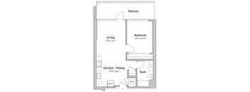 One bedroom one bathroom