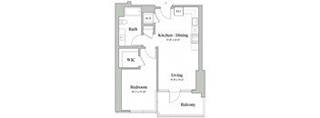 One bedroom one bathroom