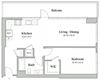 One bedroom one bathroom