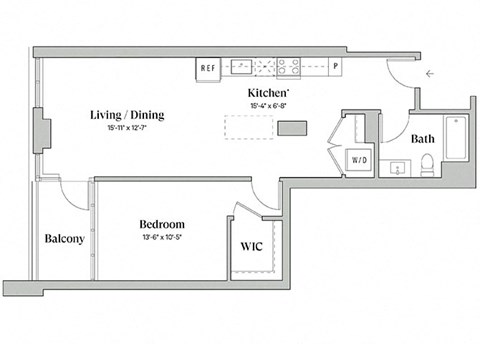 One bedroom one bathroom