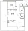 Two bedroom one bathroom