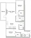 Two Bedroom Two Bathroom