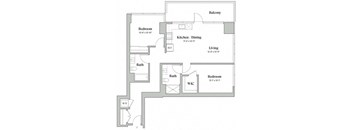 Two Bedroom Two Bathroom