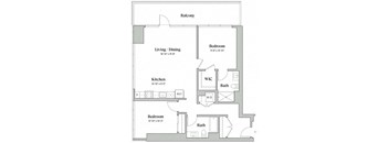 Two bedroom Two bathroom