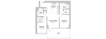 Two bedroom Two bathroom