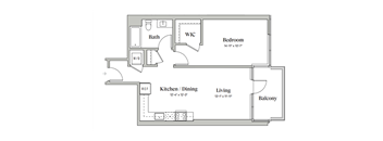 One Bedroom One Bathroom