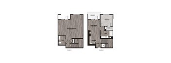 SK1.1 Floorplan at Metro Mission Valley, San Diego, CA