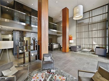Lobby Area Lobby Area at Nob Hill Tower, California - Photo Gallery 6