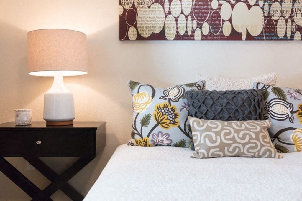 bedroom with nightstand