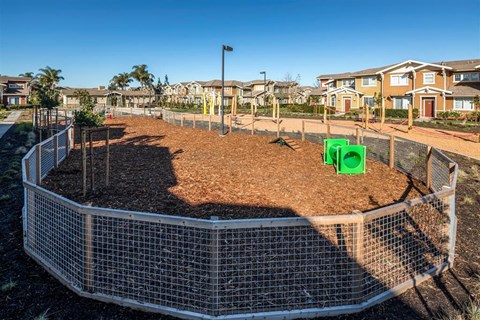dog area at Montiavo, Santa Maria, CA