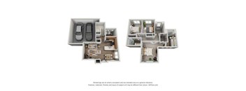 Bordeaux Floor Plan at Montiavo, Santa Maria, 93455