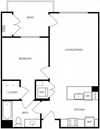 Unit B Floor plan