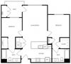 Unit E Floor plan