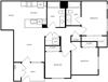 Unit K Floor plan