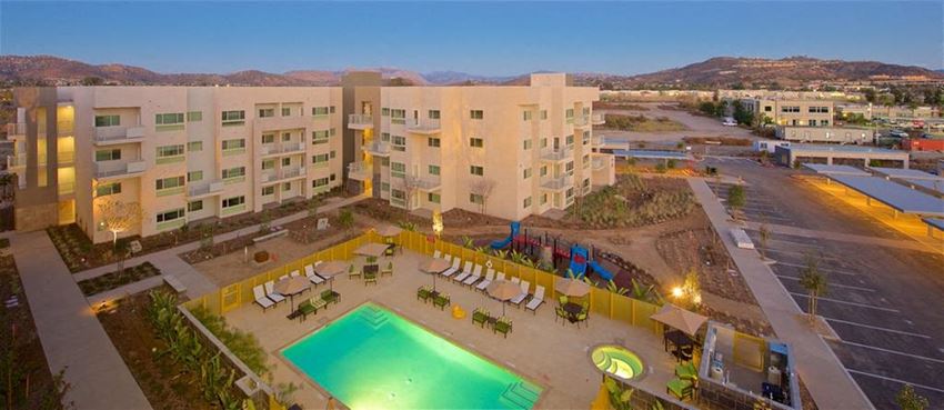 External Apartment View External Apartment View, at Parc One, Santee, California