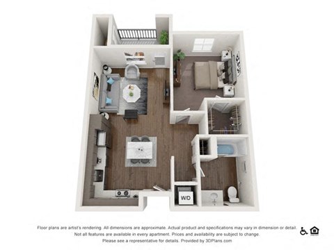 One bedroom one bathroom