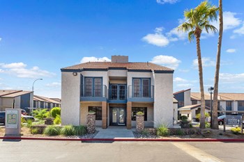Building Front View with Tree Building Front View with Tree at Cordova Apartments, Arizona, 85043 - Photo Gallery 4