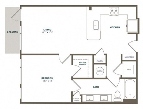 one bedroom one bathroom