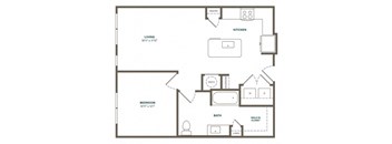 one bedroom one bathroom